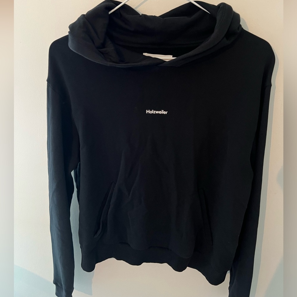 Black Holzweiler hoodie, size Small